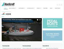 Tablet Screenshot of nauticraft.com